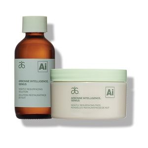 Arbonne Intelligence Genius Nightly Resurfacing Pads & Solution